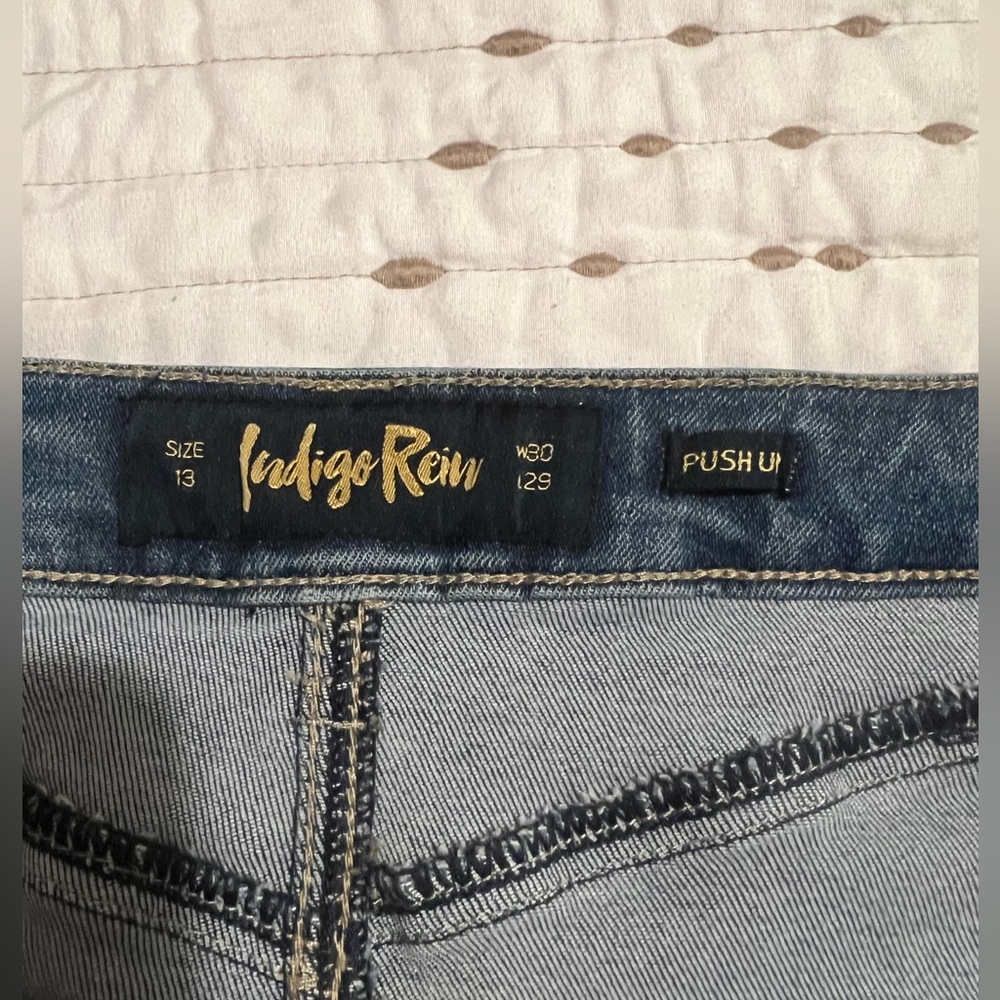 INDIGO ROW JEANS SIZE 13 - Picture 2 of 4